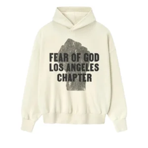 Essentials 213 Chapter Hoodie Cream